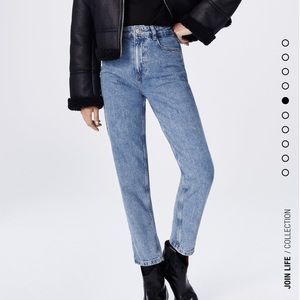 ZARA mom jeans size 6